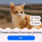 Google Fotos permite crear stickers