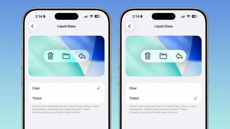 Apple mejora Liquid Glass con control de transparencia | Cultura ...