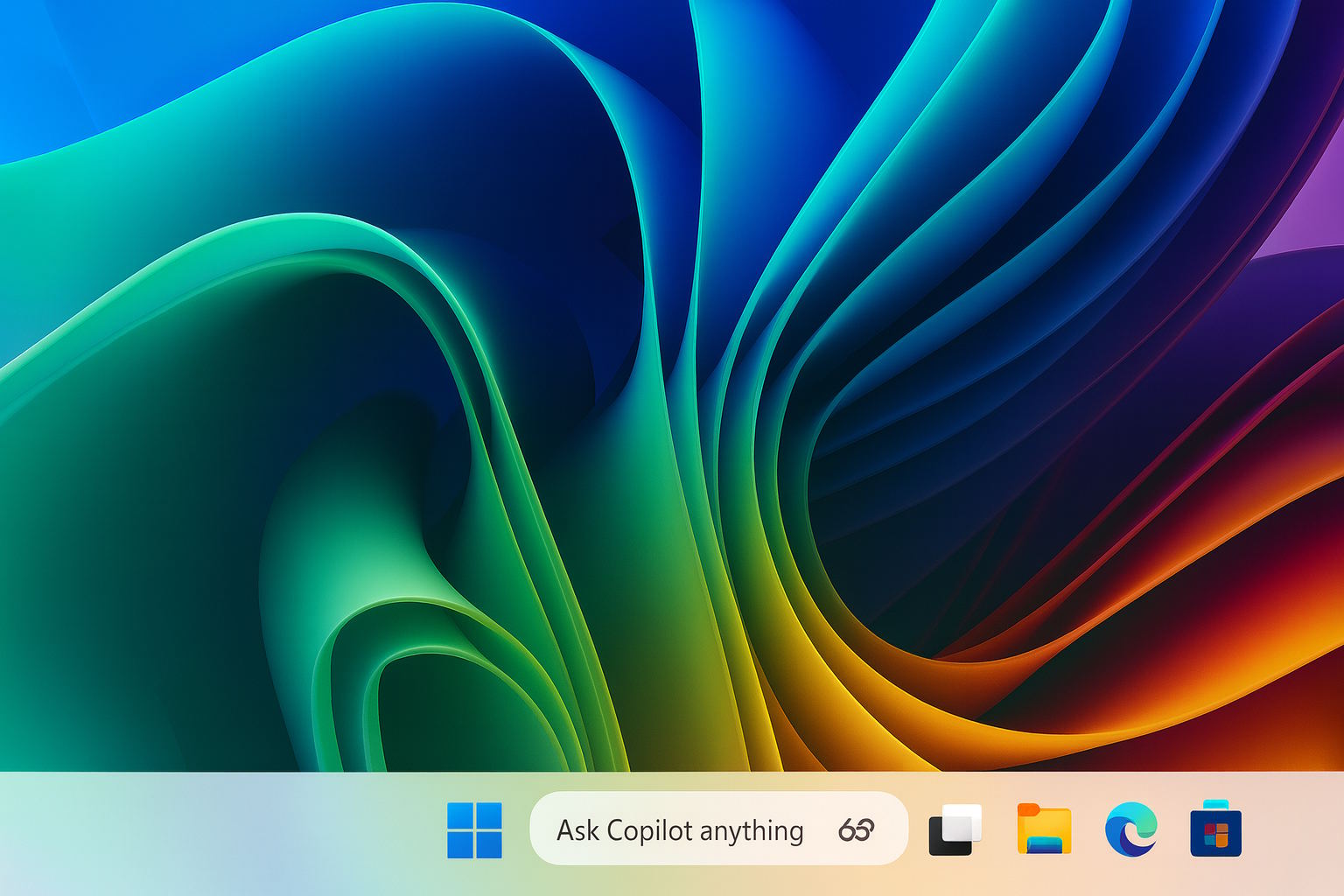 Copilot se integra en la barra de tareas de Windows 11