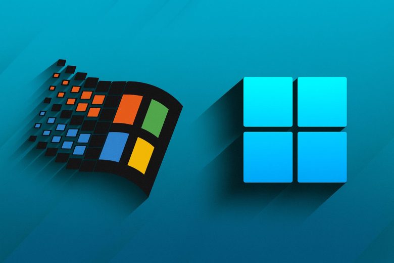 Iconos de Windows 95 en Windows 11