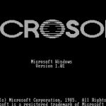 Windows 1.01 cumple 40 años