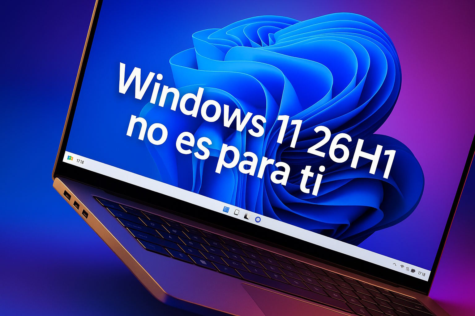 Windows 11 26H1 no es para ti