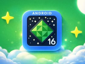 Android mostrará un punto azul.