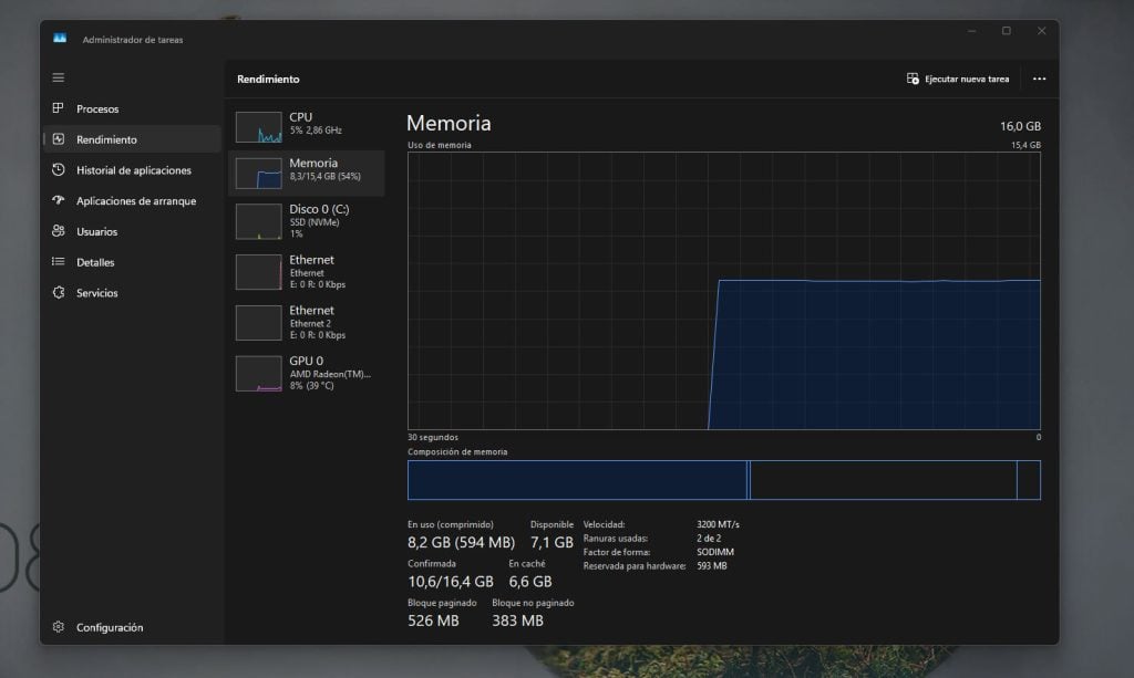 Cómo reducir el consumo de RAM en Windows 11