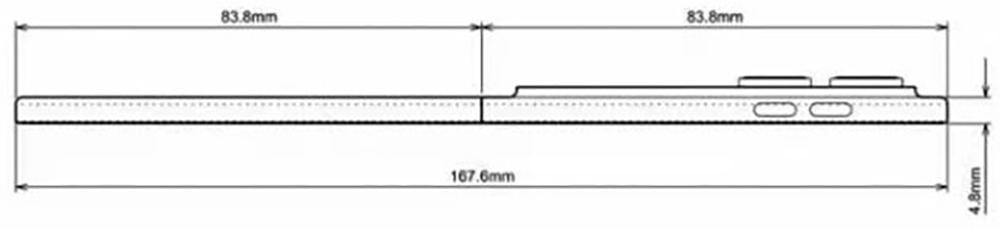 Medidas del nuevo iPhone Fold