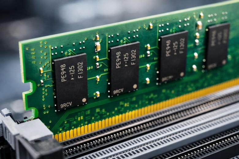 Escasez de chips de memoria