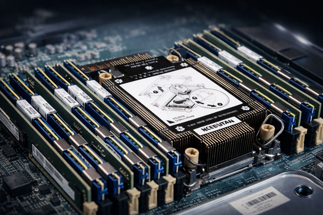 Escasez de chips de memoria