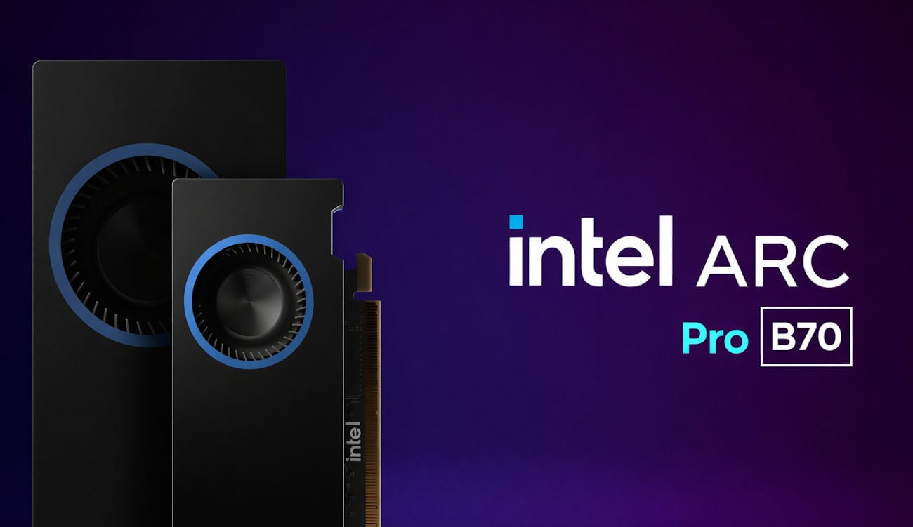 Nueva Intel Arc Pro B70