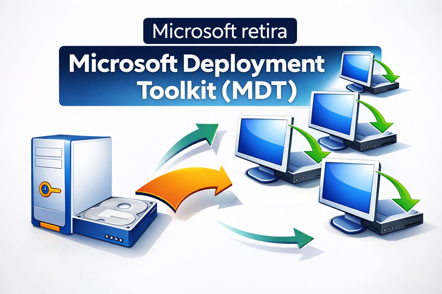 Microsoft retira Microsoft Deployment Toolkit (MDT)