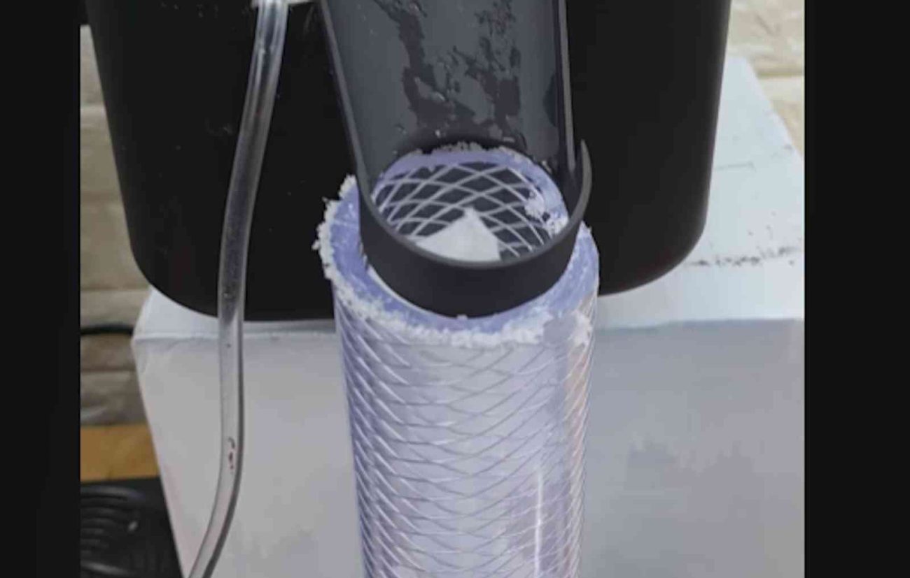 Enfriador de CPU con hielo