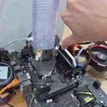 Enfriador de CPU con hielo