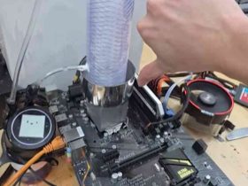 Enfriador de CPU con hielo