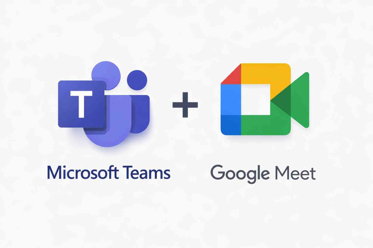 Google Meet y Microsoft Teams