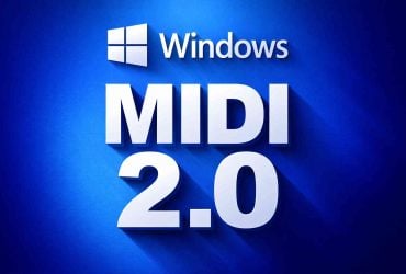 Windows 11 recibe soporte nativo para MIDI 2.0 y audio