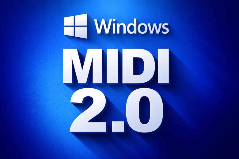 Windows 11 recibe soporte nativo para MIDI 2.0 y audio