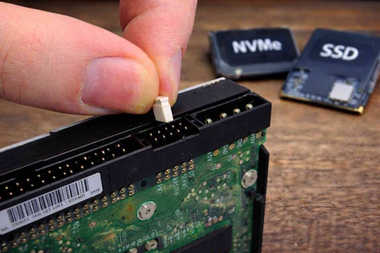 jumper de disco duro