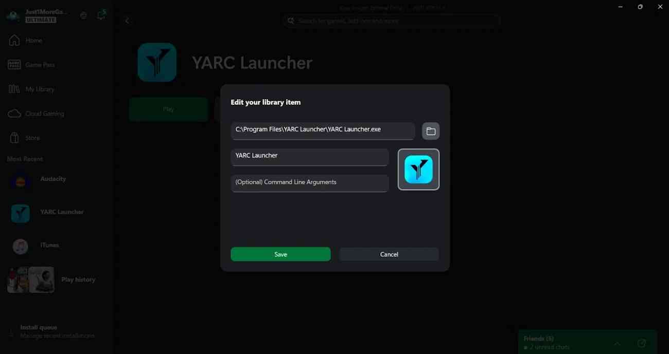 Aplicación de Xbox para Windows