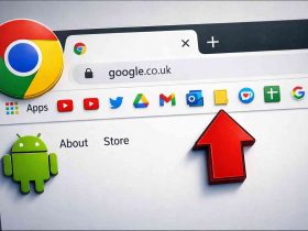 Barra de marcadores en Chrome para Android