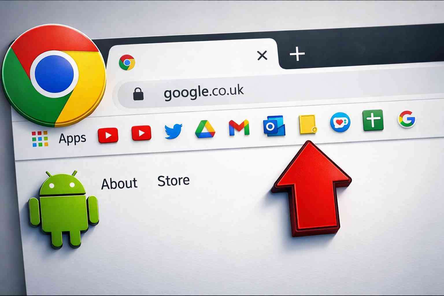 La barra de marcadores llega a Chrome para Android