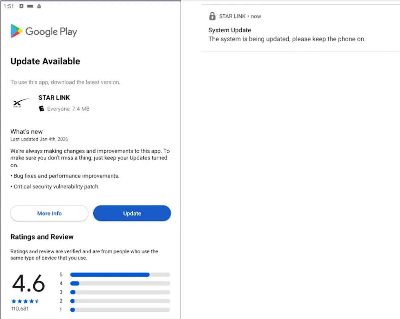 El malware BeatBanker suplanta a Starlink en Android