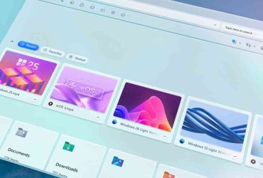 El nuevo Explorador de archivos en Windows 12