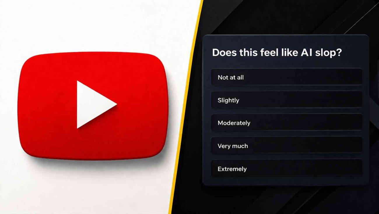 Encuesta de YouTube sobre la IA