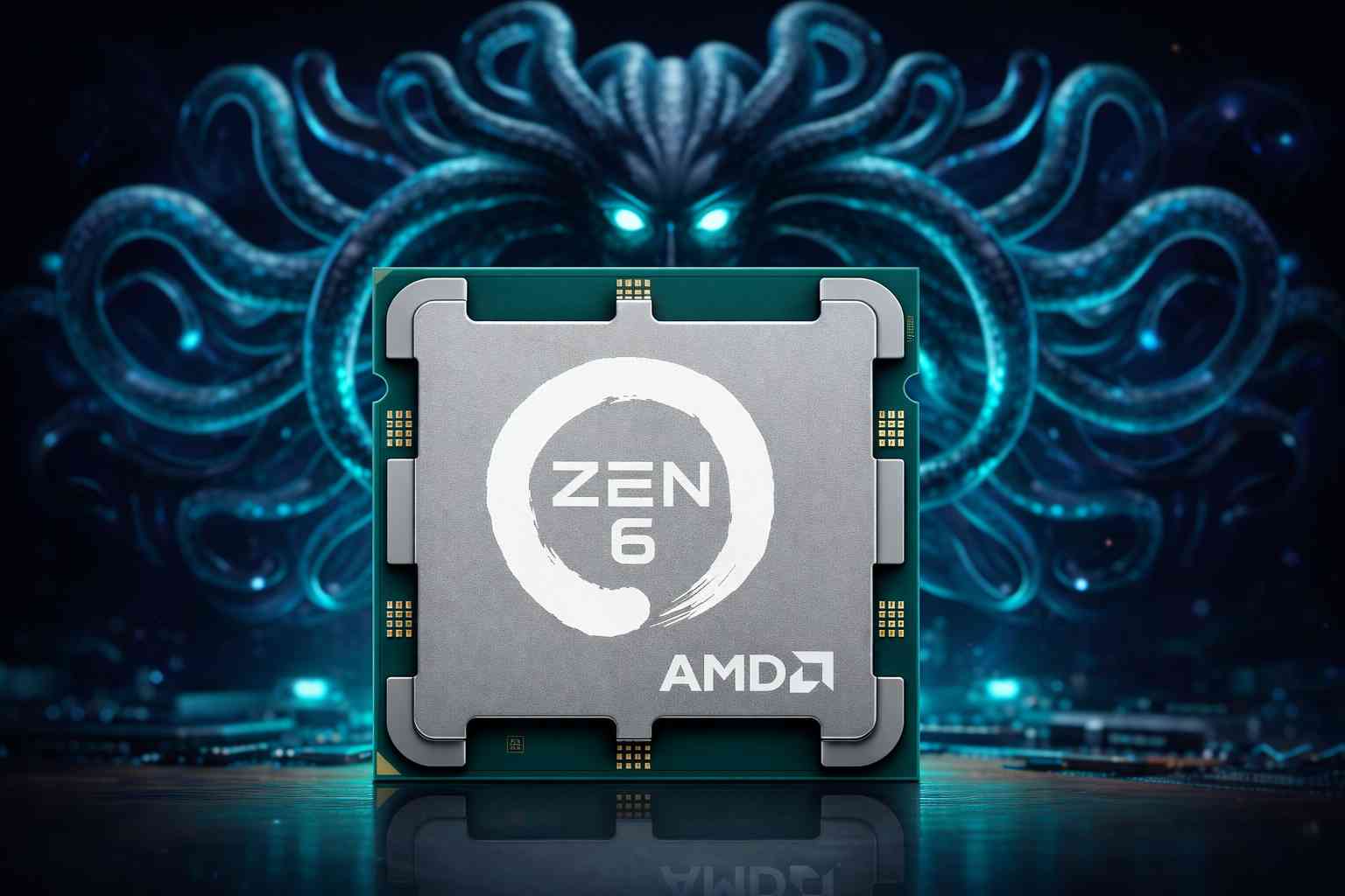 AMD Zen 6 Medusa aparece en escena con 10 núcleos y 32 MB de caché L3