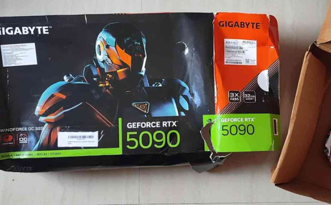 Fraude de la RTX 5090 en Amazon