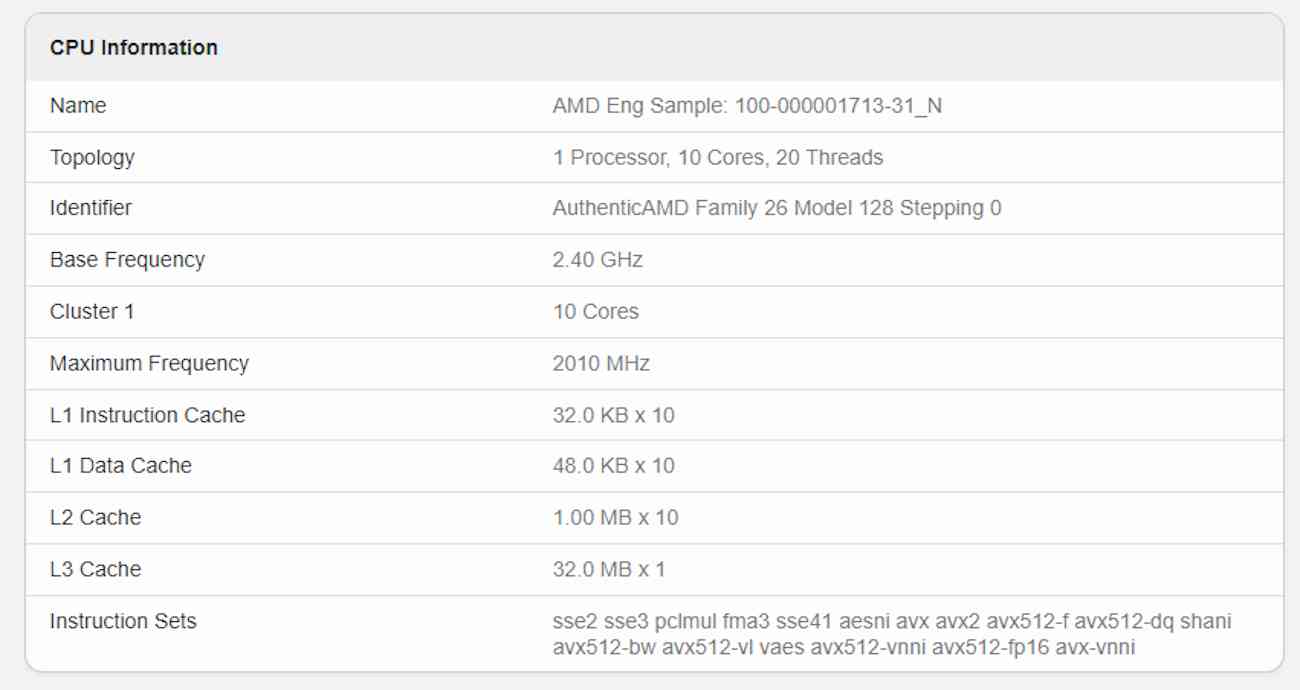 Información AMD Zen 6