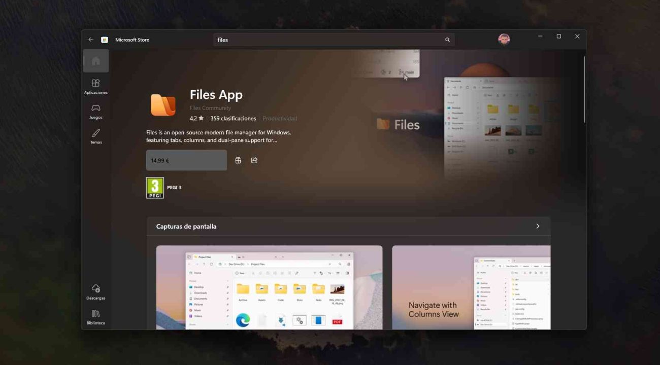 Novedades de Files v4.0.28