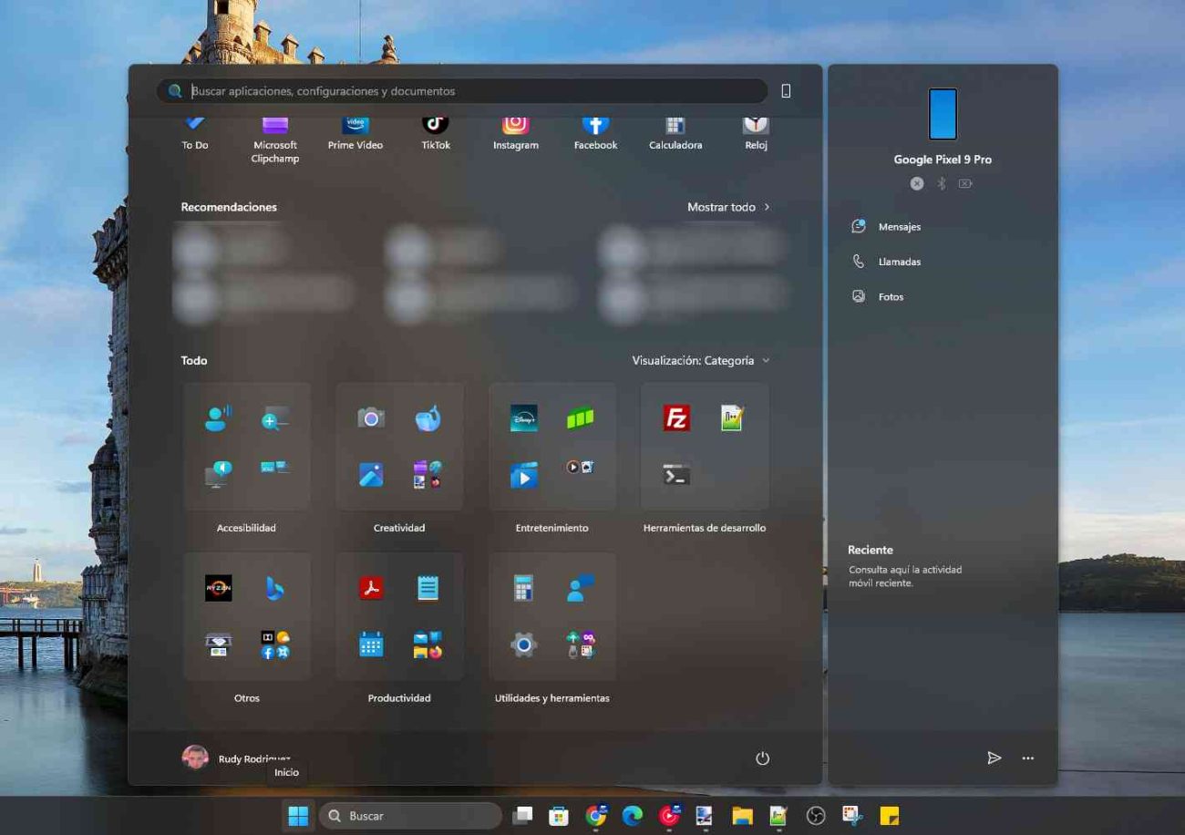 Actualización de Bing