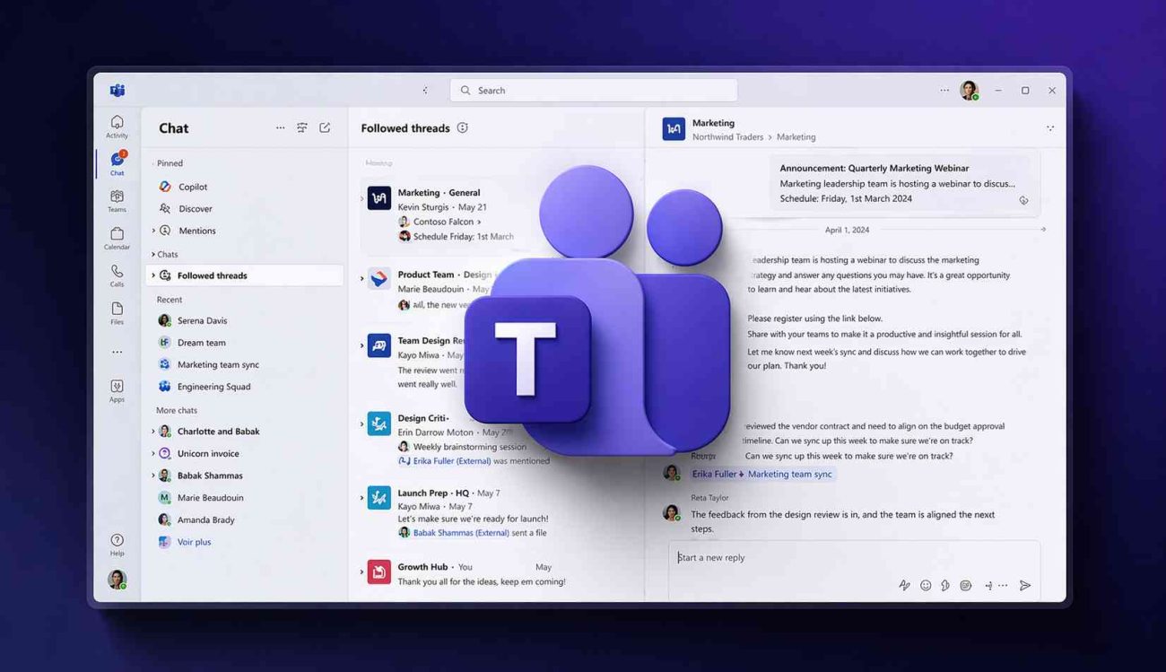 Modo de eficiencia Microsoft Teams