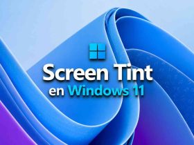 Screen Tint en Windows 11