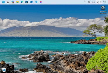 Barra de tareas móvil de Windows 11
