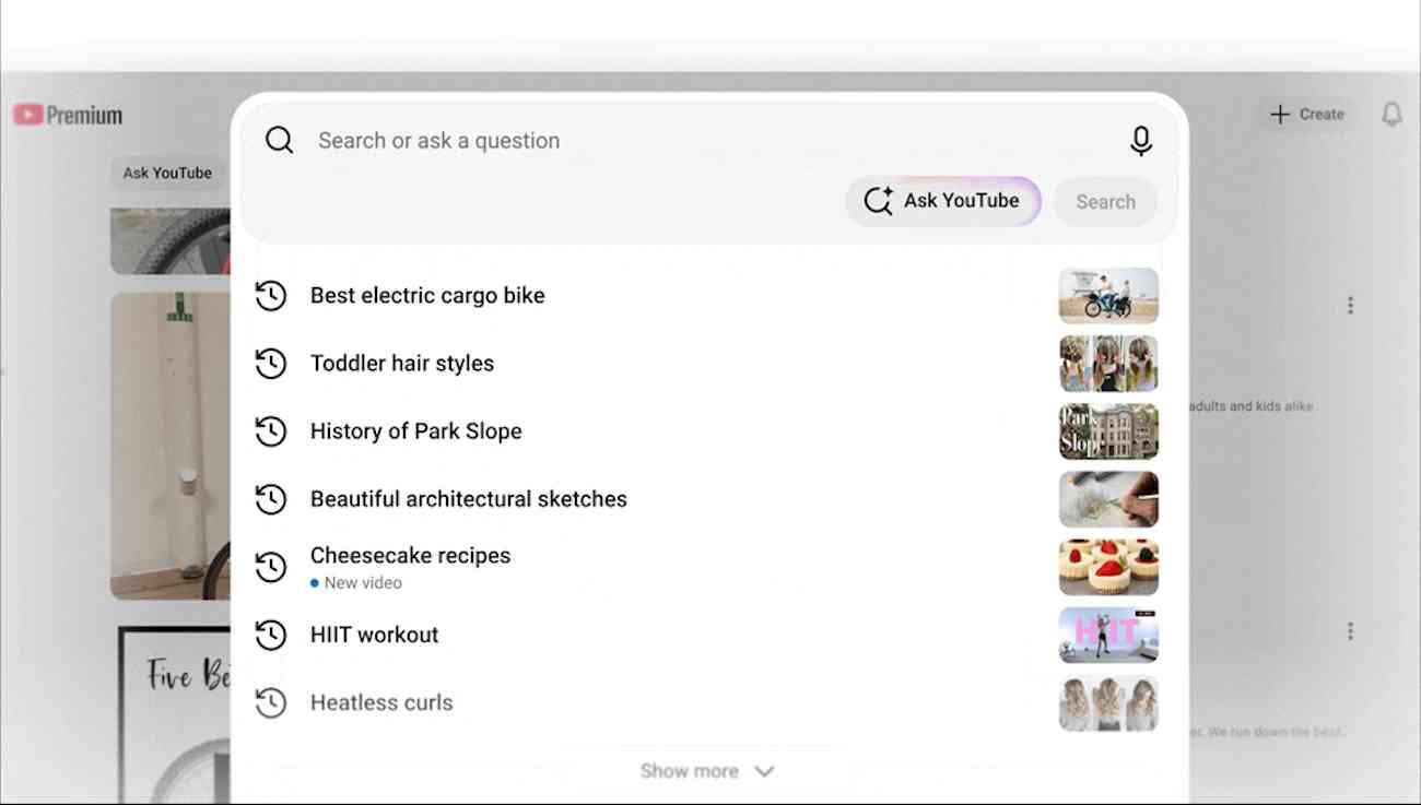 Ask YouTube