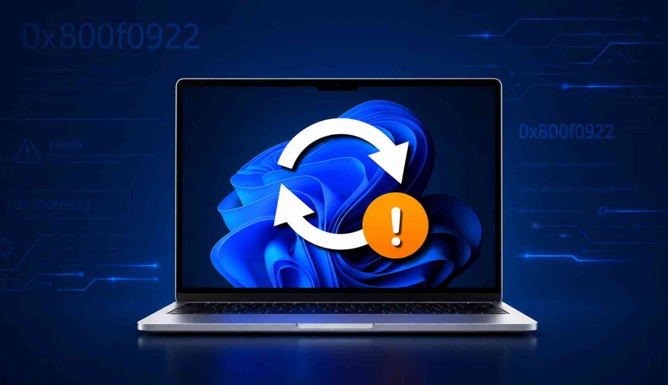 Error 0x800f0922 en Windows 11