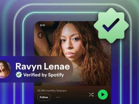 Insignias de verificación en Spotify