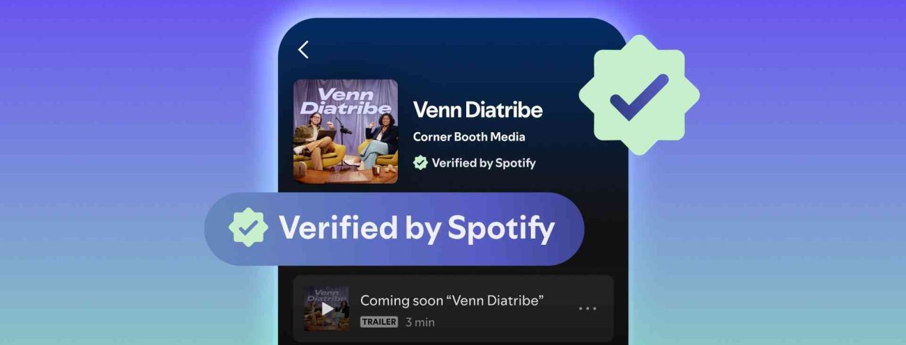 Verificación de podcasts Spotify