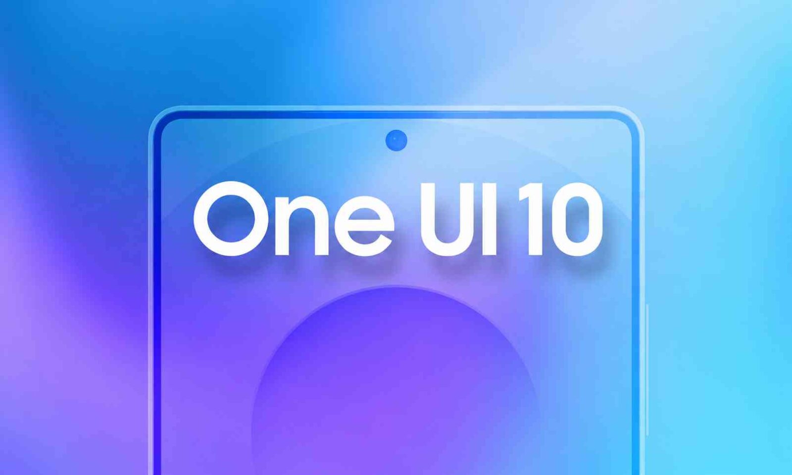 Banner promocional de One UI 10