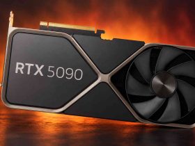 RTX 5090 en atmósfera cálida