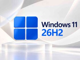 Windows 11 26H2 en blanco minimalista